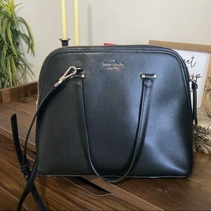 Kate spade medium dome black bag